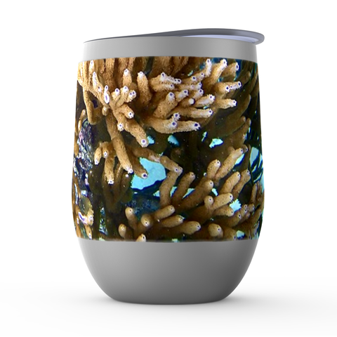 Stemless Wine Tumbler- Soft Coral